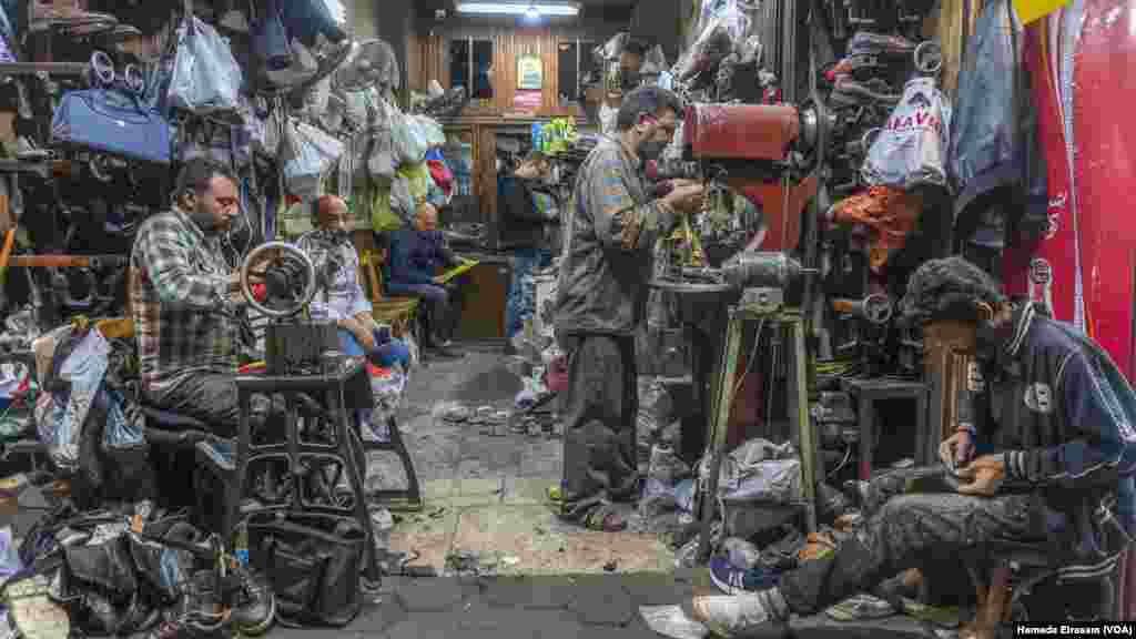 For shoemaker Abu Yasser, business is slow this year, even though he&rsquo;s been offering his handcrafted footwear for about half the price of other shops. &ldquo;My customers are even bargaining down the cost of shoe repairs,&rdquo; he says.