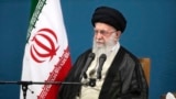 Iranian Supreme Leader Ayatollah Ali Khamenei attends a meeting with members of President Masoud Pezeshkian's administration, in Tehran, Iran, Aug. 27, 2024. (Office of the Iranian Supreme Leader via AP)