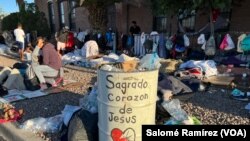 En Fotos |  La vida en un campamento de migrantes en El Paso, Texas, a días del fin del Título 42