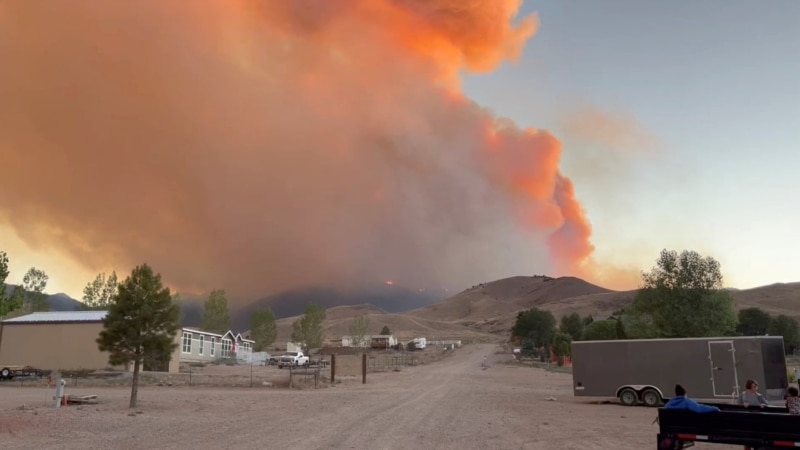 Salt Lake City wildfire prompts mandatory evacuations