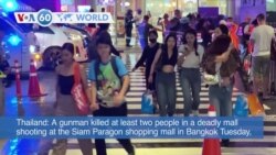 VOA60 World - Thailand: Teenager arrested after deadly shopping mall shooting