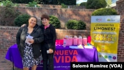 La organización Nueva Vida, en el área metropolitana de Washington, es una red de apoyo a mujeres latinas pacientes de cáncer de mama. A través de servicios gratuitos y en español, logran apoyar a cientos de mujeres cada año. [Salomé Ramírez, VOA]