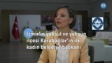 İzmir’in yoksul ve yoksun ilçesi Karabağlar’ın ilk kadın belediye başkanı