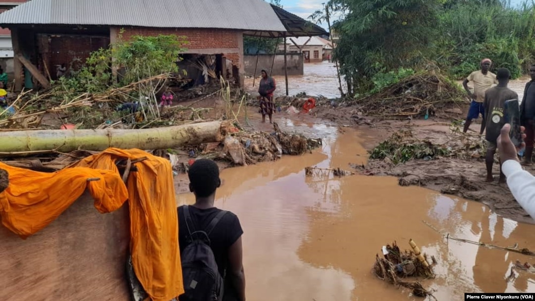 Bimwe mu bibanza vyabangamiwe n'imyuzure i Bujumbura 