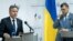 Энтони Блинкен и Дмитрий Кулеба выступают на пресс-конференции в Киеве, 6 сентября 2023 года