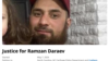 A Change.org petition displays a photograph of Ramzan Daraev, who was shot dead in North Carolina on May 3. (Change.org/Justice for Ramzan Daraev) 