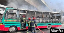 বিএনপি ও সমমনা রাজনৈতিক দলগুলোর ডাকা দেশব্যাপী ৩৬ ঘন্টার সড়ক-রেল-নৌপথ অবরোধ।