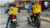 ARCHIVO. Varios servicios de delivery en Nicaragua surgieron en medio de la pandemia. Foto Houston Castillo, VOA