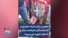 حضور بر مزار سارینا سعیدی، از کشته‌شدگان اعتراضات سنندج با شعار «شهید نمی‌میرد»