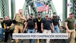 Condenan a cuatro integrantes de los Proud Boys por asalto al Capitolio