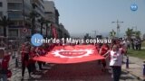 İzmir’de 1 Mayıs şarkılar ve halaylarla kutlandı