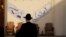 A man walks to his synagogue in Los Angeles before sunset on Oct. 7, 2023. 