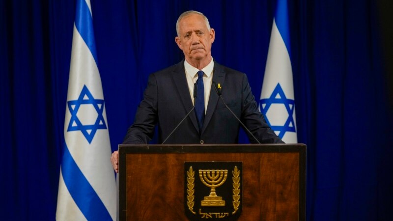Benny Gantz of Israel's war cabinet resigns over lack of plan for postwar Gaza