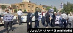 اعتراضات بازنشستگان، اهواز، خوزستان؛ یک‌شنبه ۱۲ شهریور ۱۴۰۲