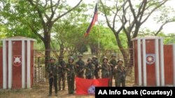 စစ်ကောင်စီစခန်းတွေ သိမ်းပိုက်ရရှိကြောင်း AA ထုတ်ပြန်သည့်မှတ်တမ်းဓာတ်ပုံ (ဧပြီ ၂၀၂၄)
