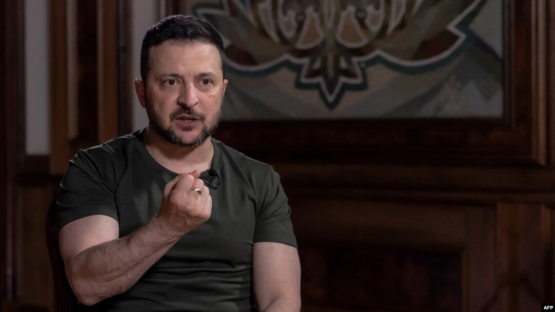 Tổng thống Ukraine Volodymyr Zelenskyy.