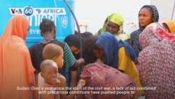 VOA60 Africa - Lack of aid pushes Sudanese on edge of famine
