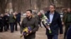 ယူကရိန်းသမ္မတ ဇာလန်းစကီးယာဉ်တန်းအနီး ရုရှားဒုံးကျ 