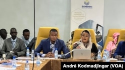 Kadidja Hassan Abdoulaye, directrice générale adjointe de la SONEMIC. (VOA/André Kodmadjingar)