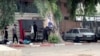 A Palestinian gunman fires a weapon during clashes with Israeli troops at a raid in Jenin, in the Israeli-occupied West Bank June 19, 2023, in this still picture taken from a video. (Reuters/Raneen Sawafta)