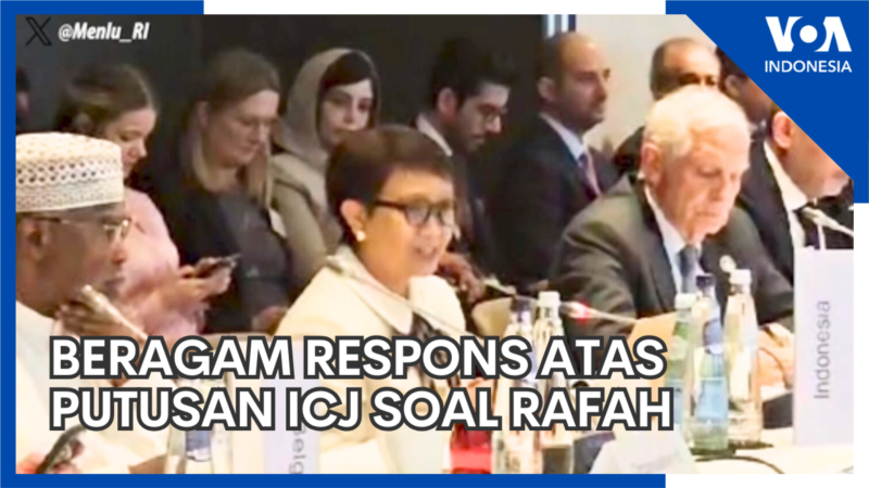 Beragam Respons terhadap Putusan ICJ soal Rafah