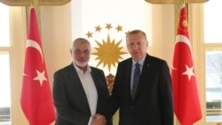 Dışişleri Bakanı Fidan’la bugün Katar’da görüşen Hamas Siyasi Büro Şefi İsmail Haniye, Cumhurbaşkanı Erdoğan’ın davetlisi olarak Türkiye’ye geliyor. 
