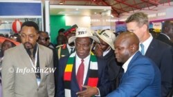 President Emmerson Mnangagwa tours the ZITF