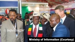 President Emmerson Mnangagwa tours the ZITF