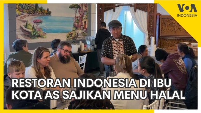 Satu-Satunya Restoran Indonesia di Ibukota AS, Sajikan Makanan Halal