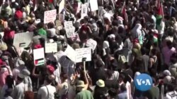 လော့အိန်ဂျလိစ်က အစ္စရေး-ပါလက်စတိုင်း နှစ်ဘက်ဆန္ဒပြပွဲများ
