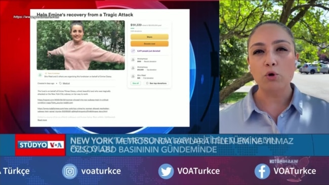 New York metrosunda raylara itilen Emine Yılmaz Özsoy ABD basınının gündeminde