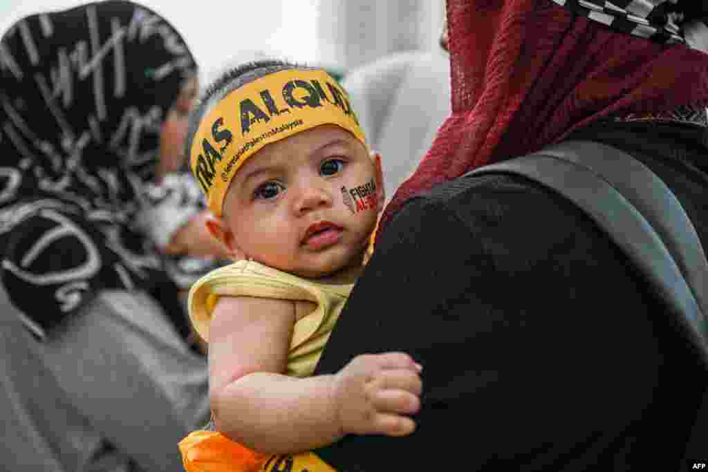 ملائیشیا میں یوم القدس کی ریلی میں بچے بھی شریک ہوئے۔