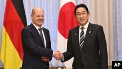 德國總理朔爾茨(Olaf Scholz)與日本首相岸田文雄(Fumio Kishida)週六（3月18日）在東京舉行首輪會談。