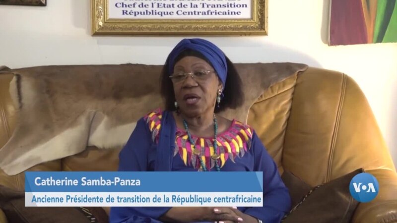 Entretien avec Catherine Samba-Panza, ancienne présidente de la Transition en Centrafrique