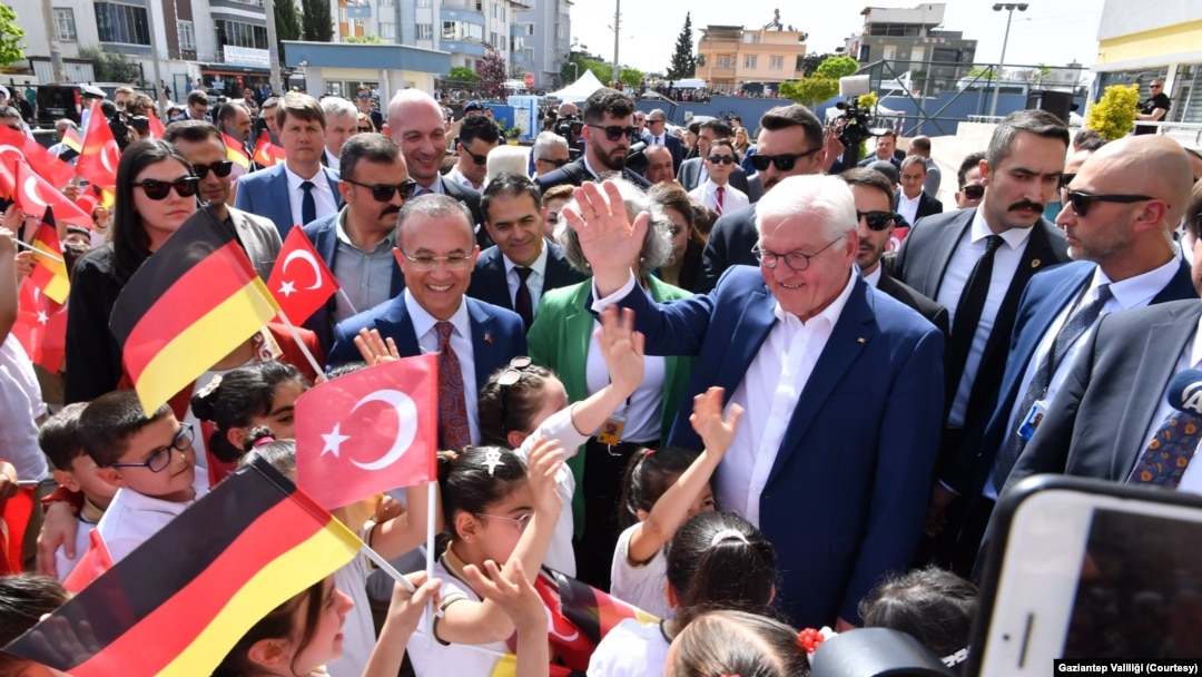 Almanya Cumhurbaşkanı Frank Walter Steinmeier, Gaziantep’te temaslarda bulundu. 