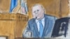 Gary Farro, ish-drejtor në bankën First Republic Bank, gjatë dëshmisë në gjyqin në Manhatan, Nju Jork