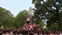 ABD Deniz Harp Okulu birinci sınıf öğrencileri eğitim yılı sonunu kutladı 