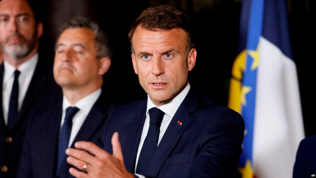 Tổng thống Pháp Emanuel Macron.