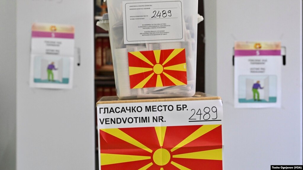 Mbyllen votimet në zgjedhjet parlamentare dhe presidenciale në Maqedoninë e Veriut