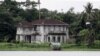 Aung San Suu Kyi's now empty house is seen by Yangon's Inya lake, July 4, 2009.