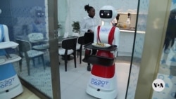 Restaurant with robot services causes excitement in Nairobi