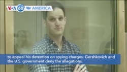 VOA60 America - Russian court denies bail to U.S. reporter Evan Gershkovich