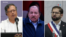 Fotocomposición de los presidentes de Colombia, Gustavo Petro; Nicaragua, Daniel Ortega; y Chile, Gabriel Boric, tras las acusaciones que cruzaron la semana pasada.