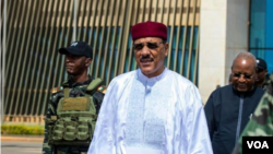 Le président nigérien déchu Mohamed Bazoum.