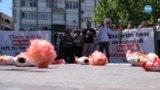 Gaziantep'te Gazze protestosu