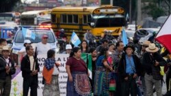 Guatemala: Organizaciones indígenas y campesinas continúan protestando 