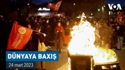 Dünyaya Baxış. Fransa etirazlarında Bordeaux bələdiyyə binası yandırılıb
