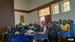 Some of the people who attended an event to mark Bulawayo's 80th anniversary