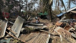 မုန်တိုင်းသင့် ရခိုင်ပြည်နယ်မှာ နိုင်ငံတကာကူညီခွင့် မရတဲ့အပေါ် ဒေသခံတွေစိုးရိမ်
