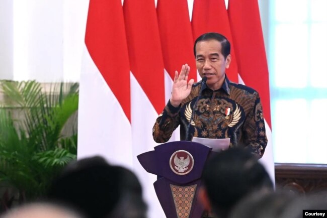Presiden Joko Widodo di Istana Negara, Jakarta. Senin, 27 Mei 2024. (Biro Pers Sekretariat Presiden)